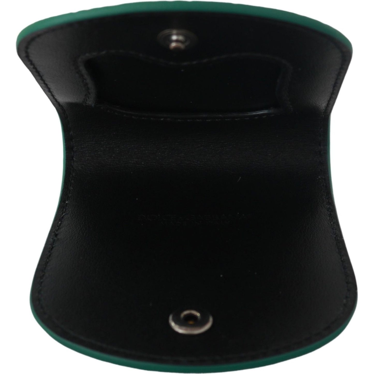 Dolce & Gabbana Green Exotic Skins Condom Case Holder Wallet Dolce & Gabbana