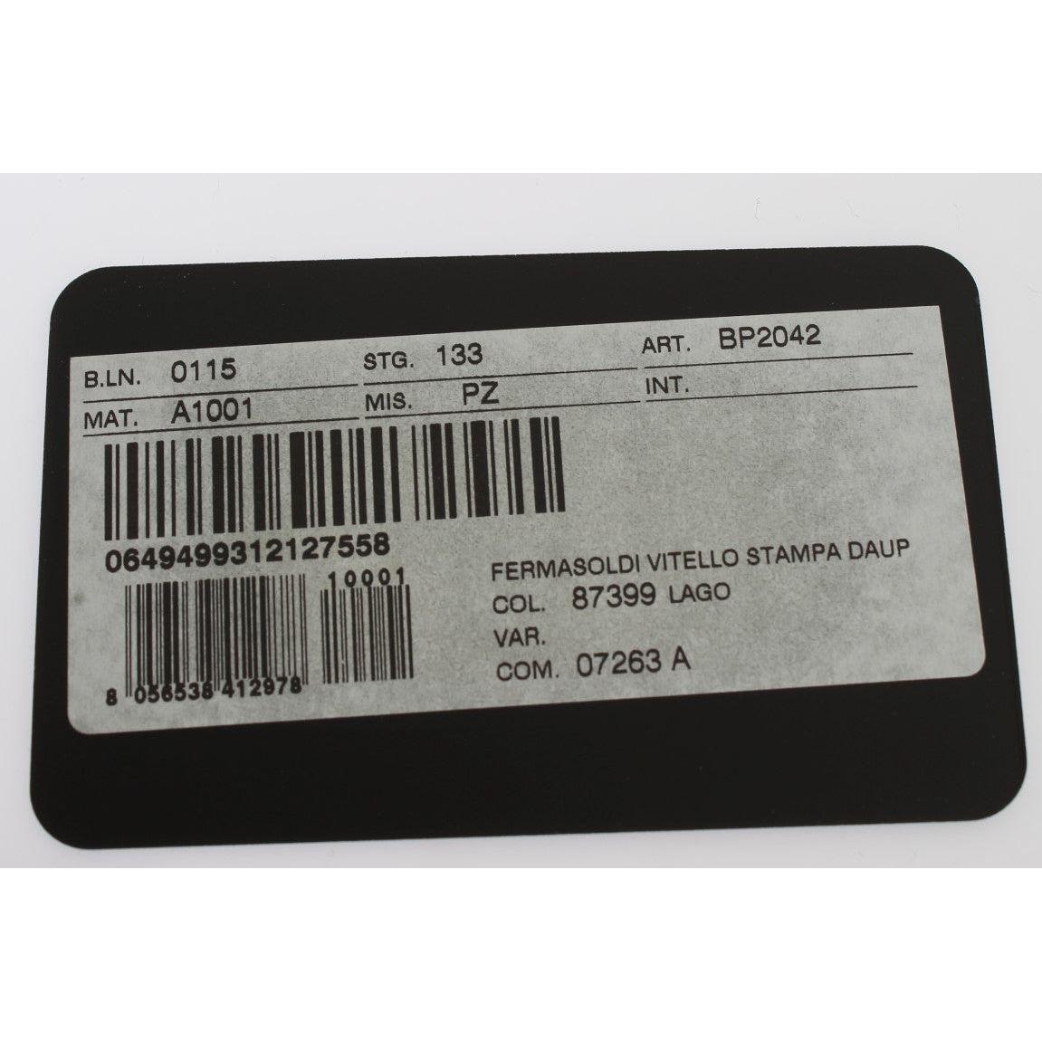 Dolce & Gabbana Green Leather Magnet Money Clip Dolce & Gabbana