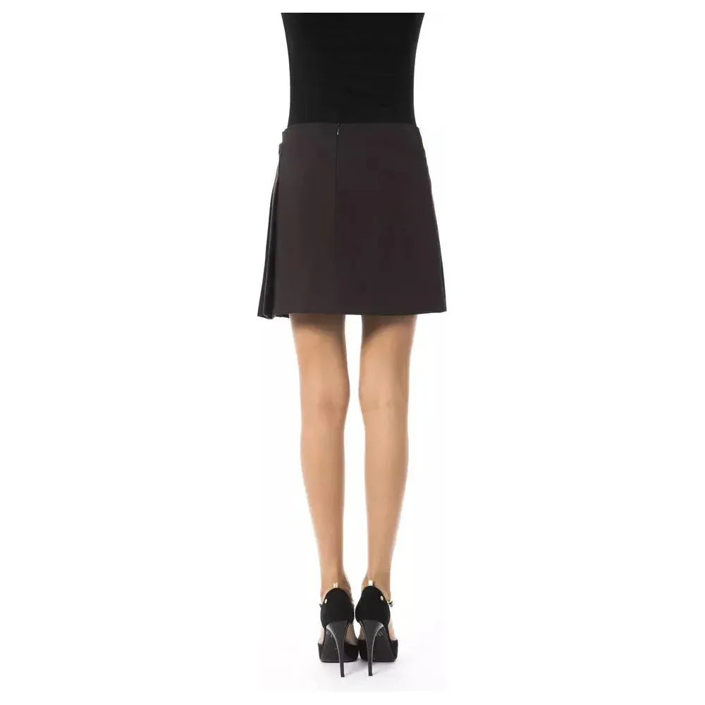 BYBLOS Brown Polyester Women Skirt BYBLOS