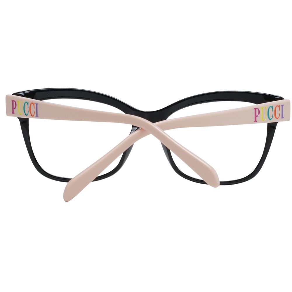 Emilio Pucci Black Plastic Glasses (Frames)