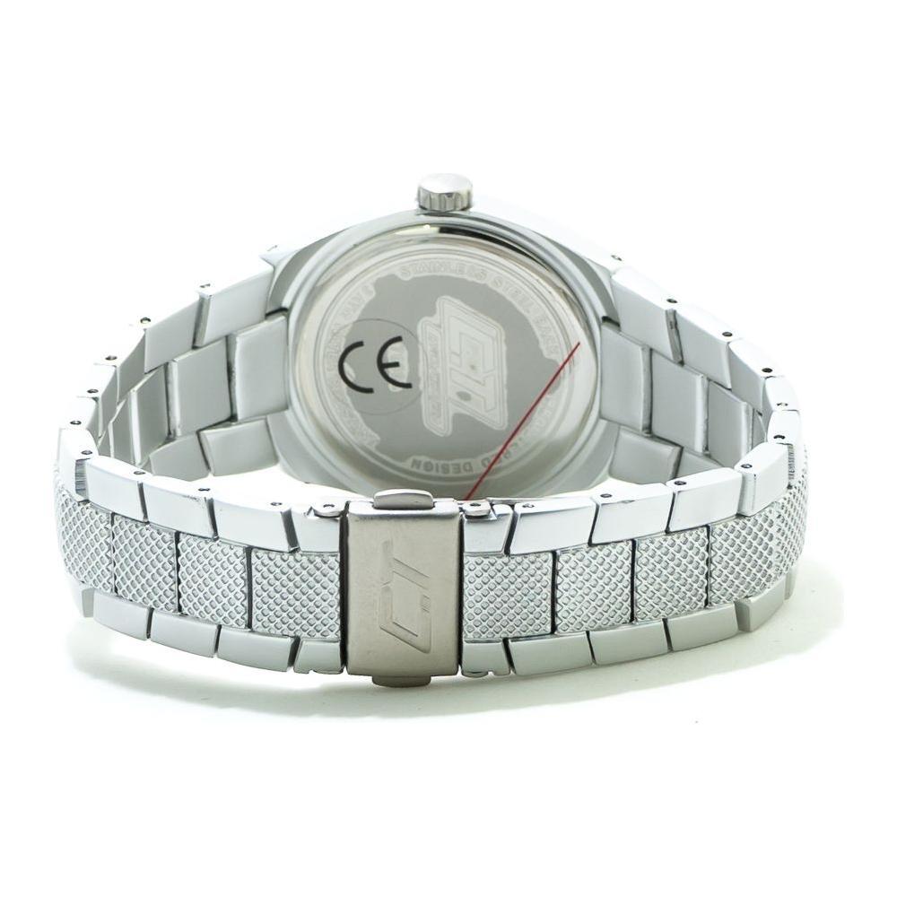 Chronotech Silver Polycarbonate Bracelet Watch