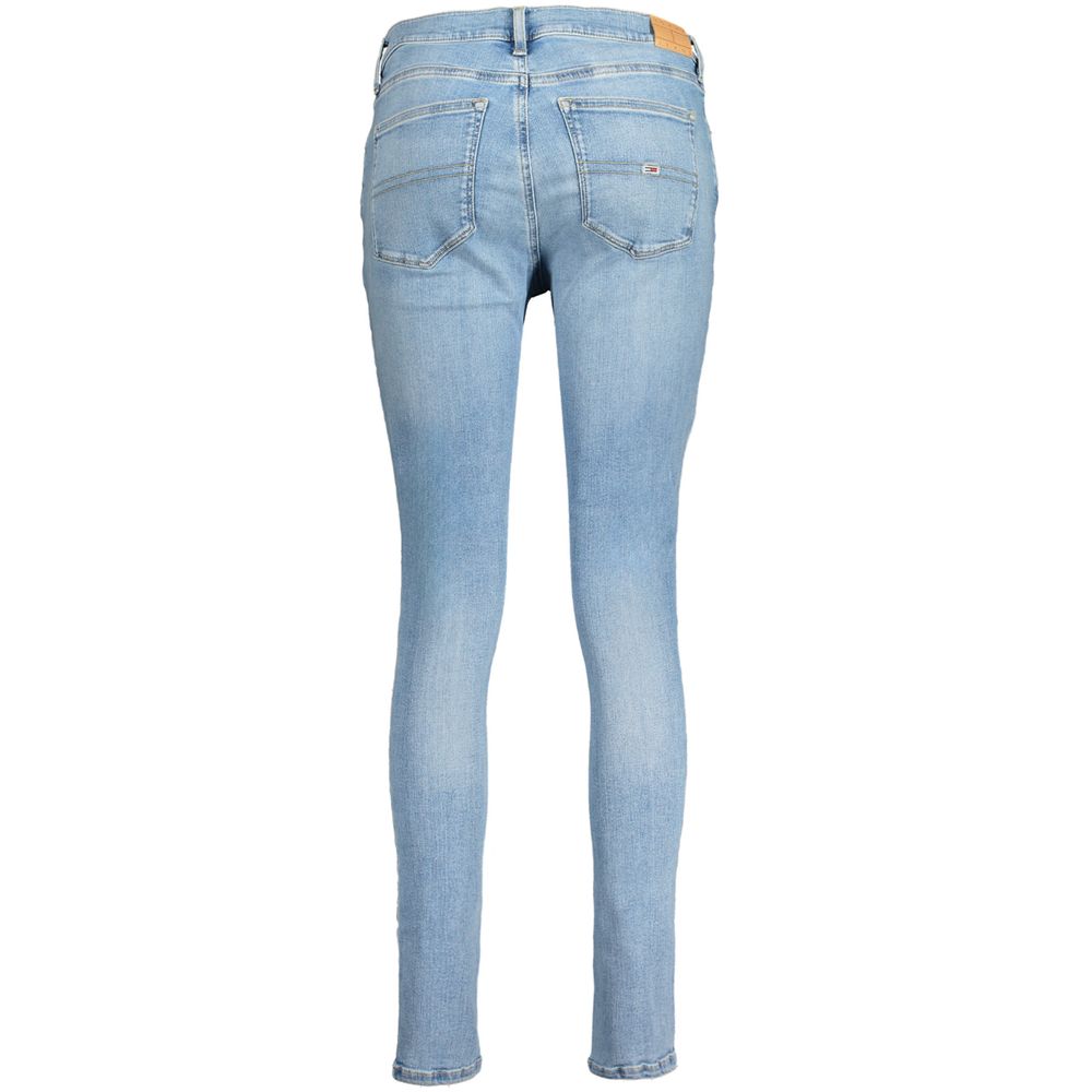 Tommy Hilfiger Blue Cotton Skinny Jeans Tommy Hilfiger