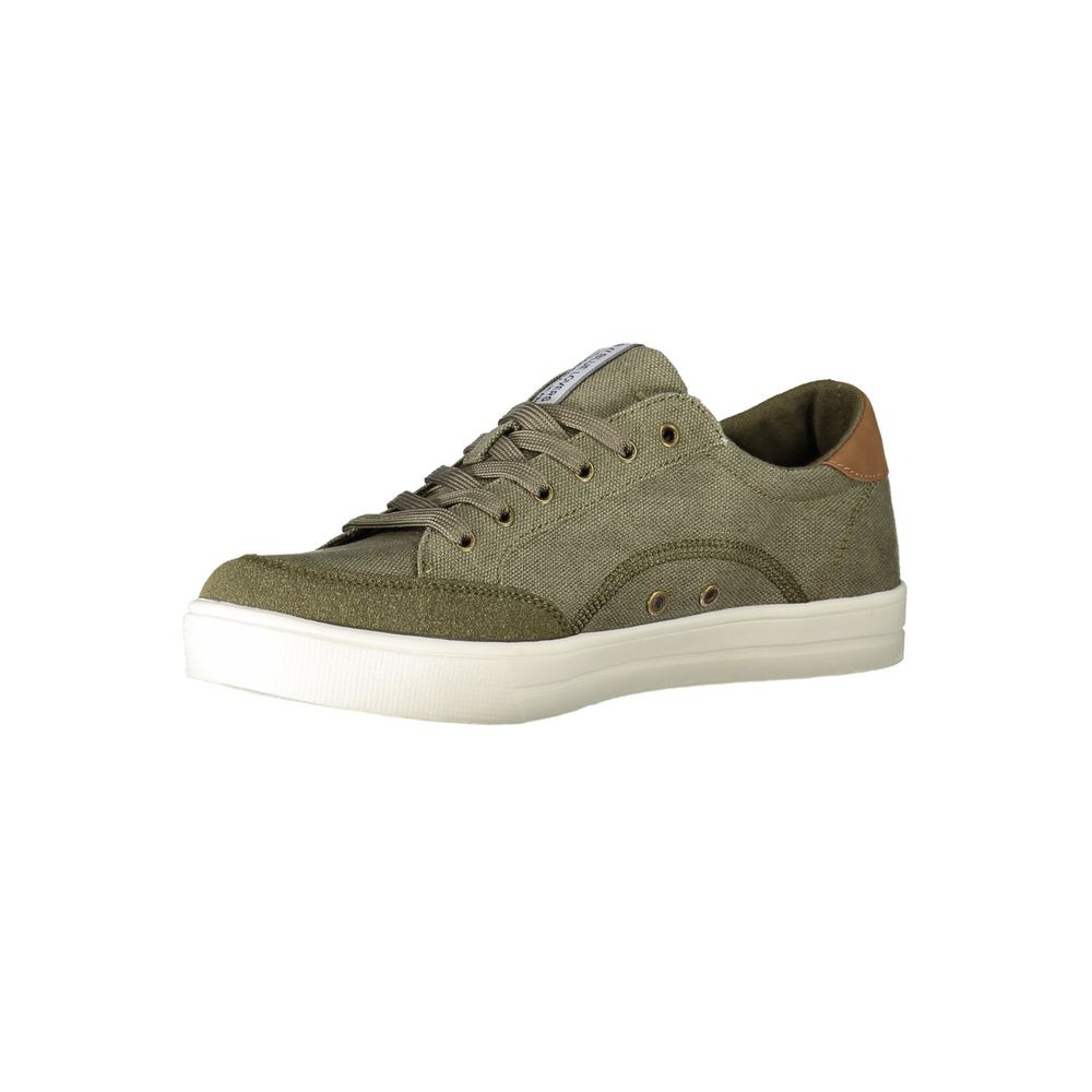 Carrera Green Polyester Low Top Sneakers