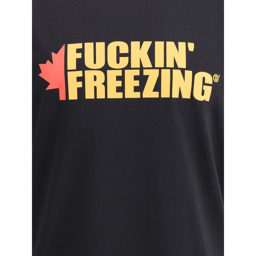 Dsquared² Black Cotton T-Shirt Dsquared²