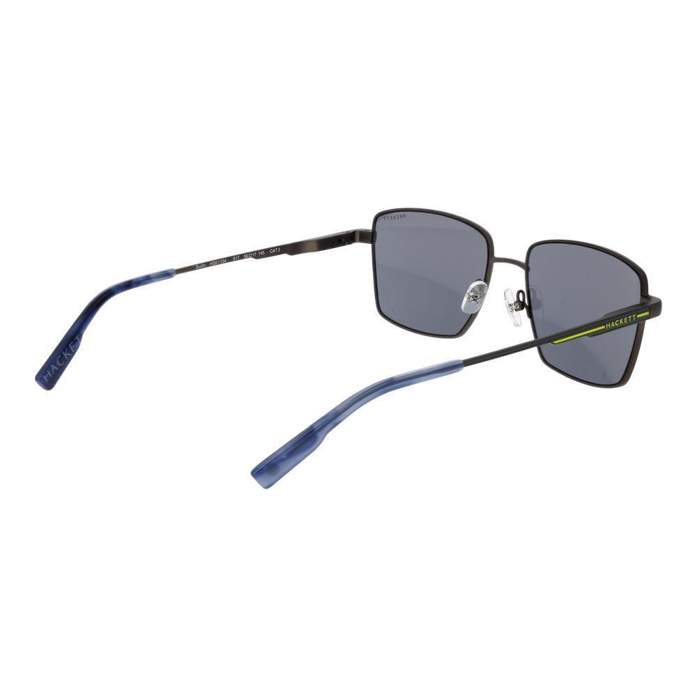 Hackett Gray Metal Sunglasses