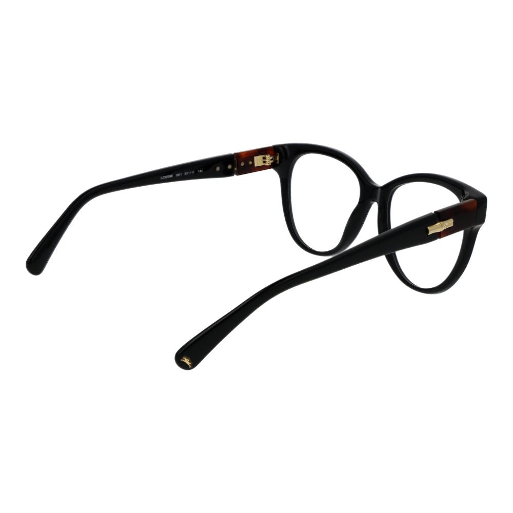 Longchamp Black Acetate Glasses (Frames) Longchamp