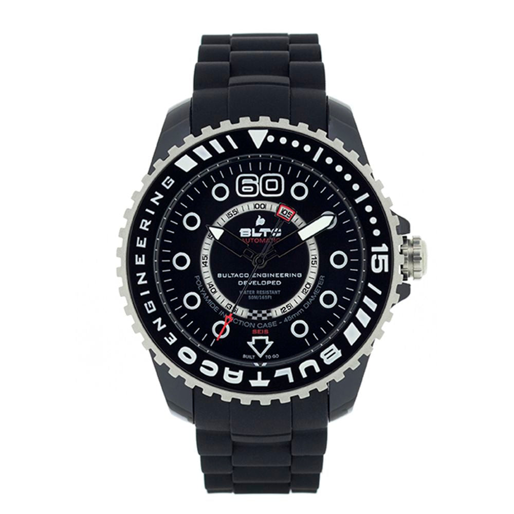 Bultaco Black Synthetic Sport Watch Bultaco