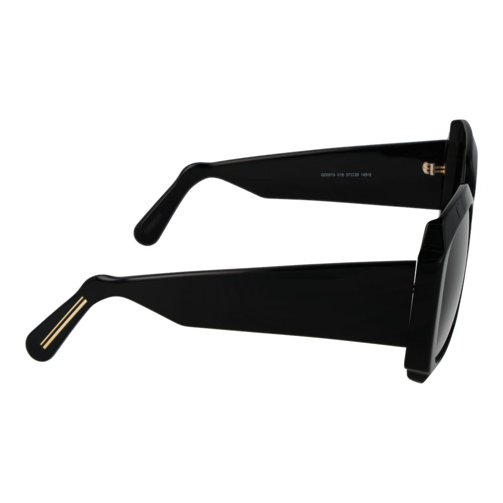 GCDS Black Acetate Sunglasses GCDS