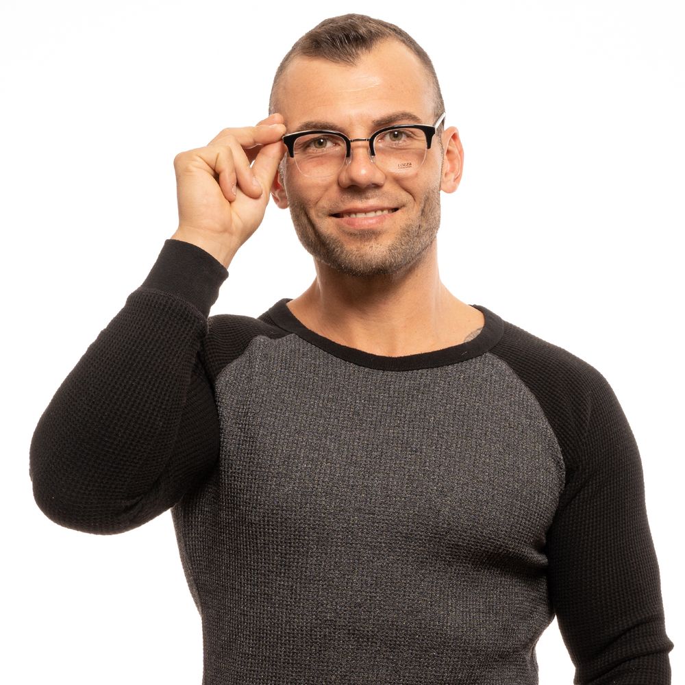 Lozza Black Metal & Plastic Glasses (Frames) Lozza