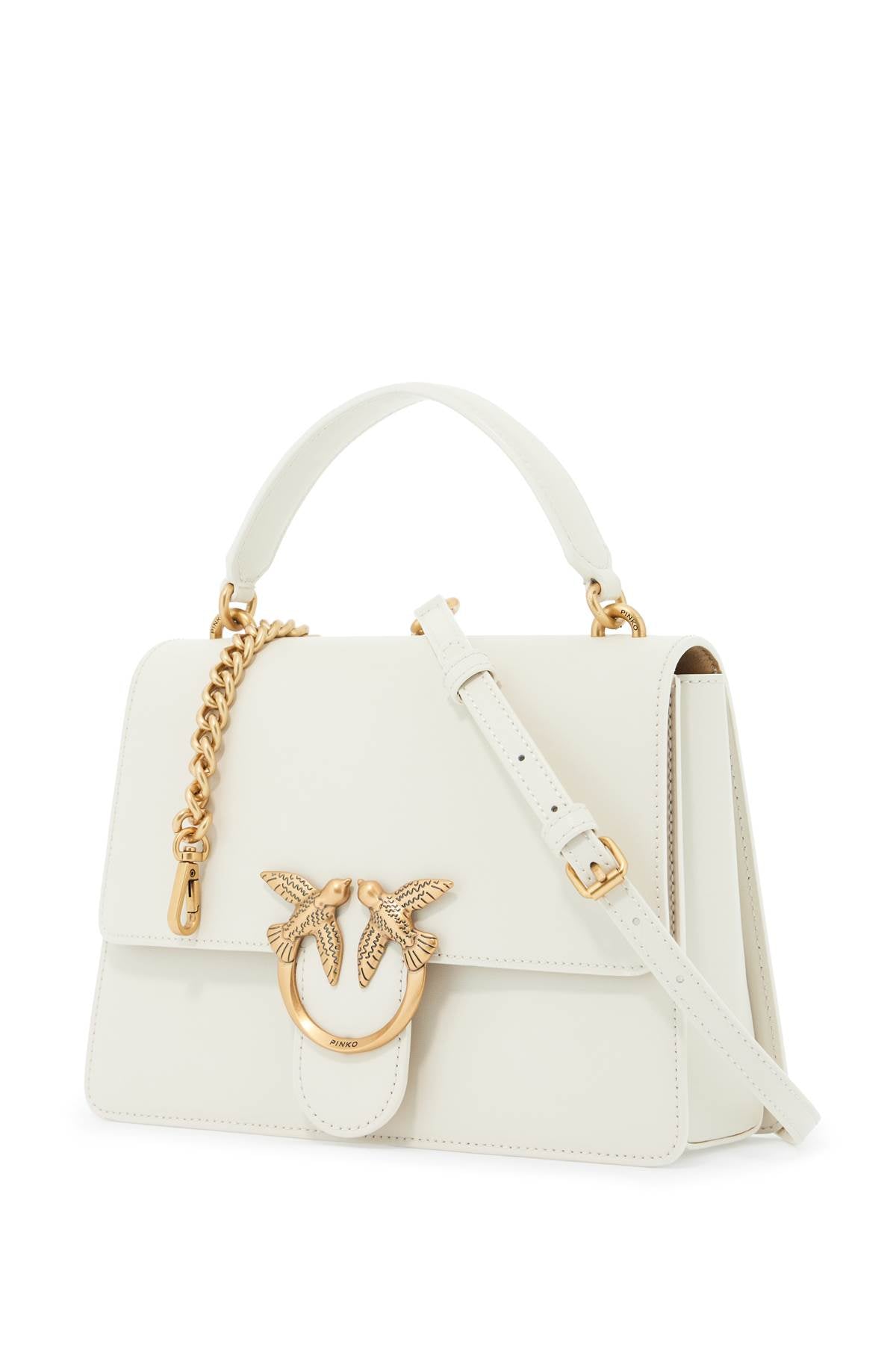 Pinko love one top handle classic light bag