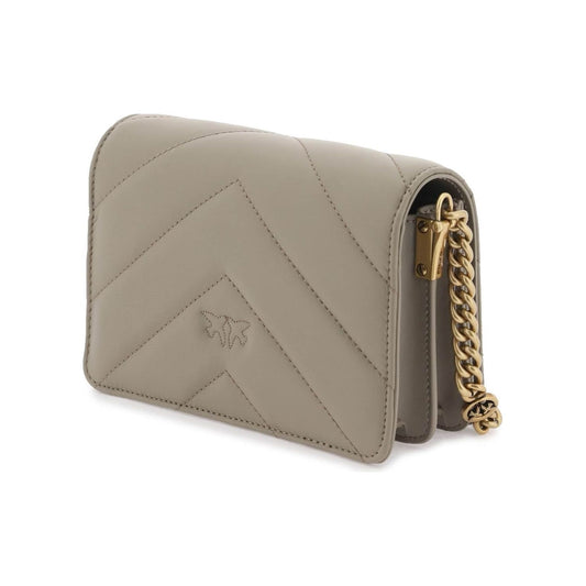 Pinko mini love bag click big chevron Handbag Pinko