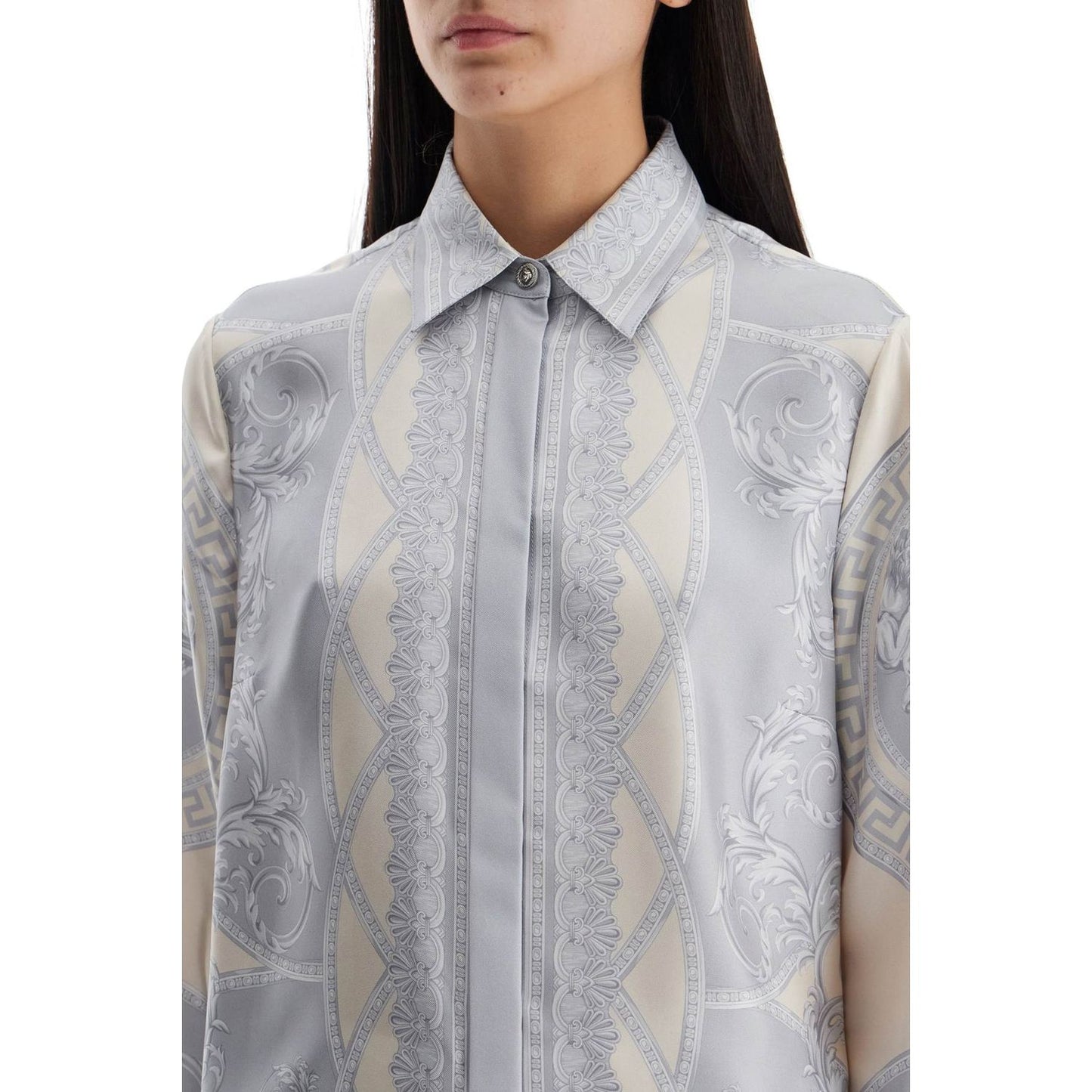 Versace silk shirt the cut of the gods Topwear Versace