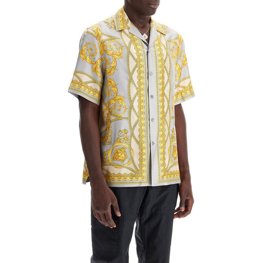 Versace 'printed silk bowling shirt from the gods' collection Shirts Versace