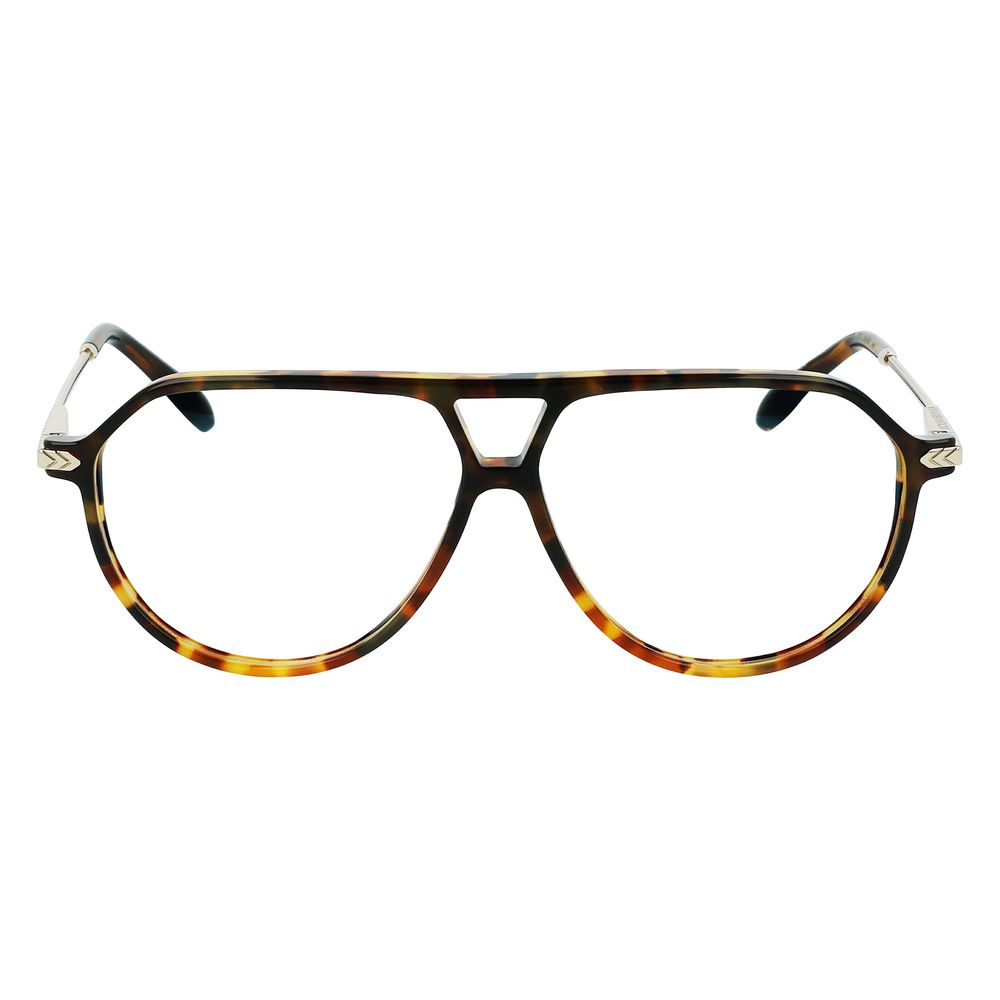 Victoria Beckham Brown Acetate Glasses (Frames)
