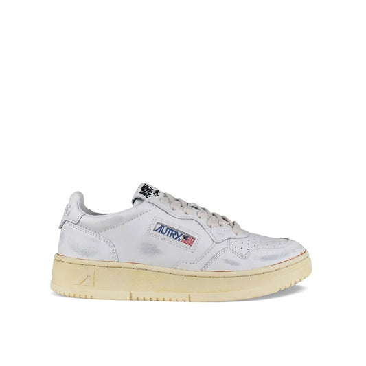 Autry White Leather Low Top Sneakers1728,75611013280,Autry,EU36/US6,EU40/US10,Low Tops - Sneakers - Shoes,New with tags,Shoes,Sneakers - Shoes,White,Women