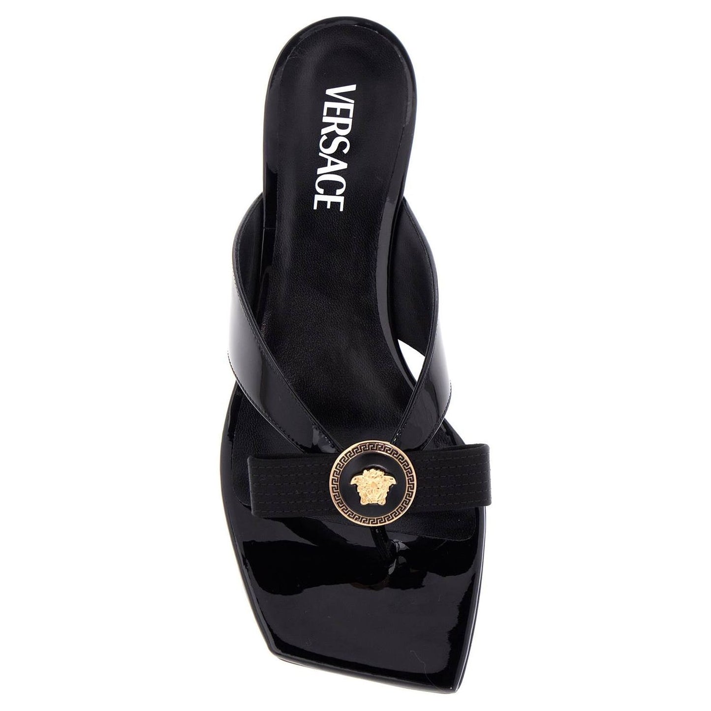 Versace gianni ribbon thong mules Mules Versace