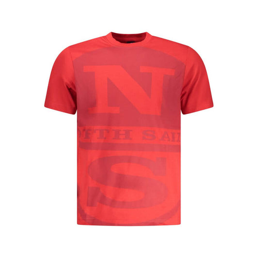 North Sails Rosso Cotton Men T-Shirt
