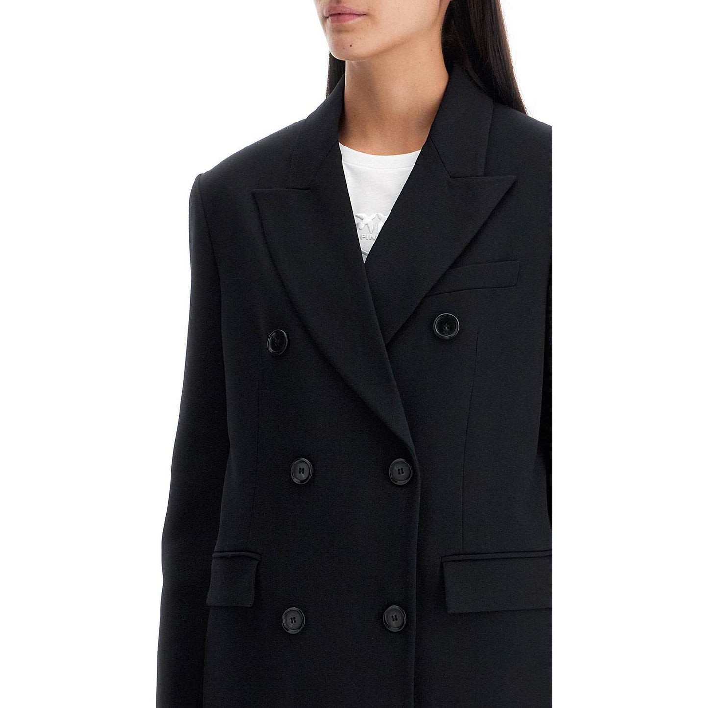 Pinko double-breasted guinea bl Jackets Pinko