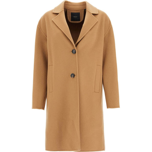 Pinko double wool coat with screwdriver design Jackets Pinko