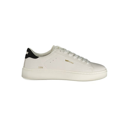 Gas White Polyurethane Men Sneaker 1728,67403481248,EU40/US7,EU41/US8,EU42/US9,EU43/US10,EU44/US11,EU45/US12,EU46,Gas,Low Tops - Sneakers - Shoes,Men,New with tags,Shoes,Sneakers - Shoes,White