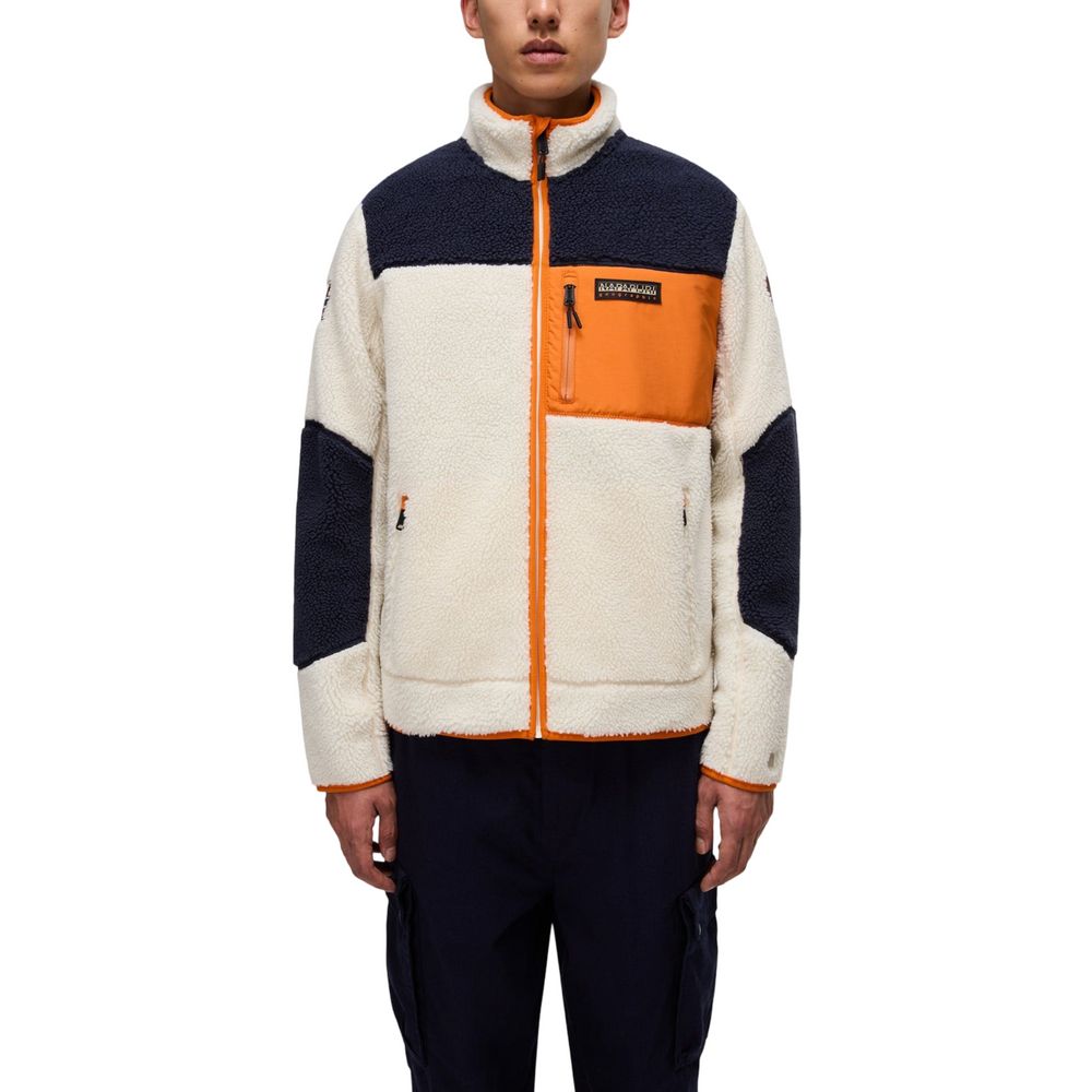 Napapijri Orange Polyester Sweatshirt 1728,71956299936,Clothing,IT44 | S,Men,Napapijri,New with tags,Orange,Sportswear - Clothing,Sweatshirt - Sportswear - Clothing
