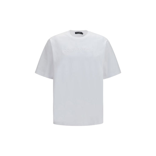 Dolce & Gabbana White Cotton T-Shirt 1728,72470364320,Clothing,Dolce & Gabbana,IT46 | S,IT48 | M,IT50 | L,IT52 | XL,Men,New with tags,T-Shirts - Clothing,T-Shirts - T-Shirts - Clothing,White