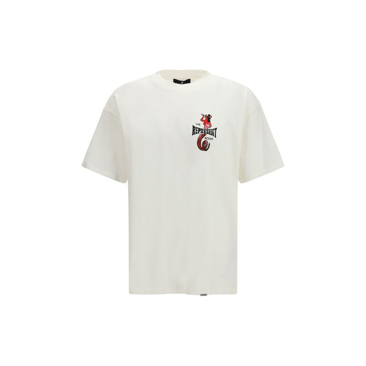 Represent White Cotton T-Shirt