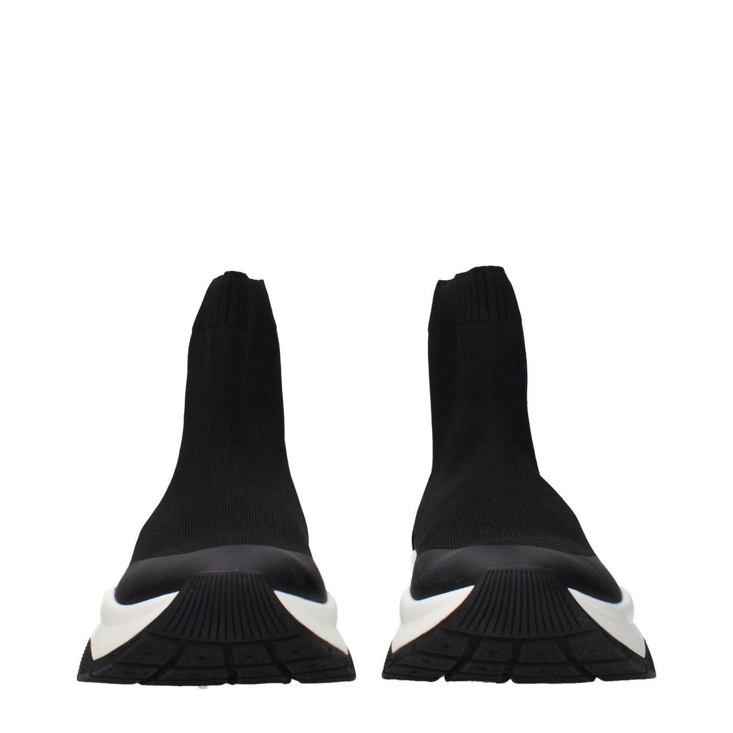 Jimmy Choo Black Fabric Ankle Boots