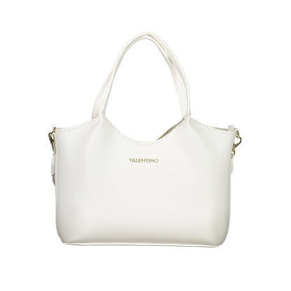 Valentino White Polyethylene Handbag
