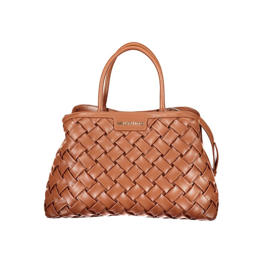 Mario Valentino Brown Polyethylene Handbag
