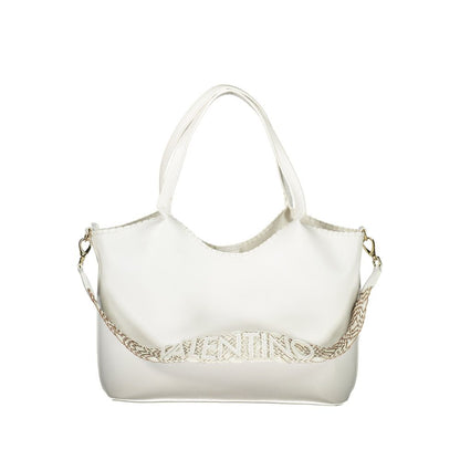 Valentino White Polyethylene Handbag