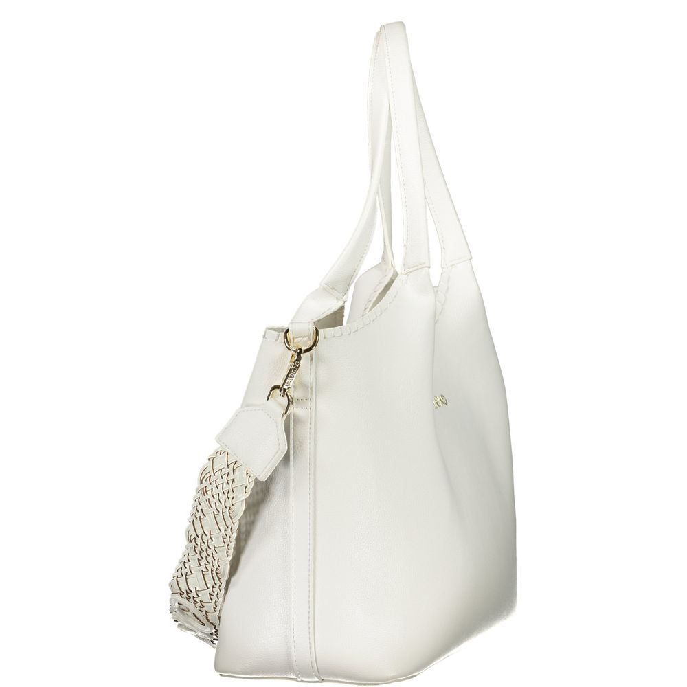 Valentino White Polyethylene Handbag