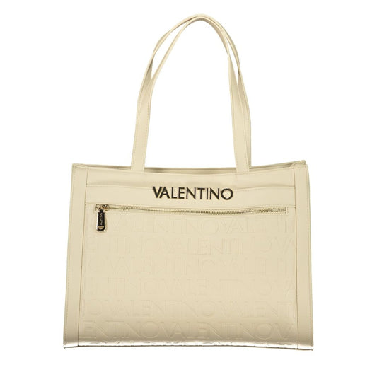 Mario Valentino Beige Polyethylene Handbag