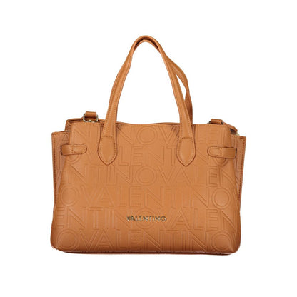 Valentino Brown Polyethylene Handbag