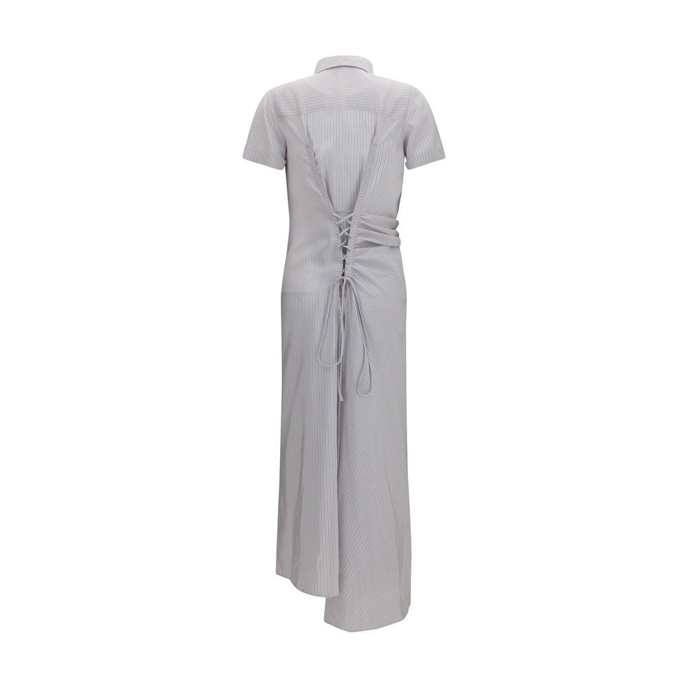Alexander McQueen Multicolor Silk Casual Dress