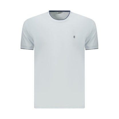 Coveri Moving Azzurro Cotton Mens TShirt