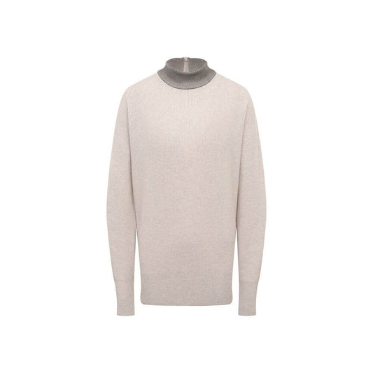 Brunello Cucinelli Beige Cashmere Sweater