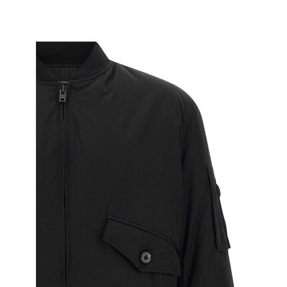 Y-3 Black Polyamide Bomber