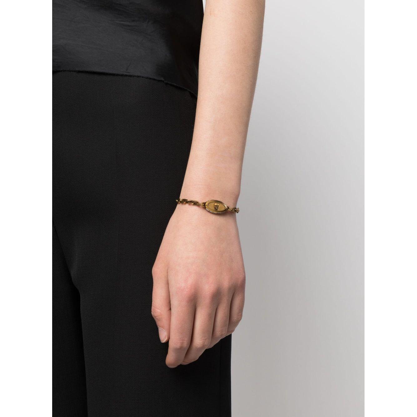 Alexander McQueen Bijoux Golden Bracelet Alexander Mcqueen