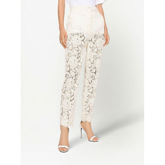 Dolce & Gabbana Trousers White Trousers Dolce & Gabbana