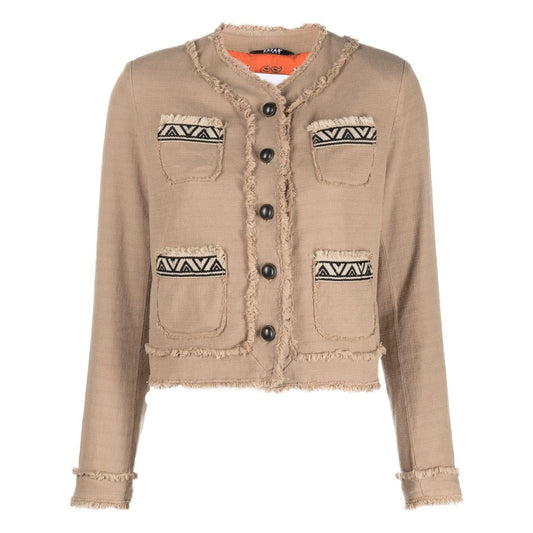 Bazar Deluxe Jackets Beige Jackets Bazar Deluxe