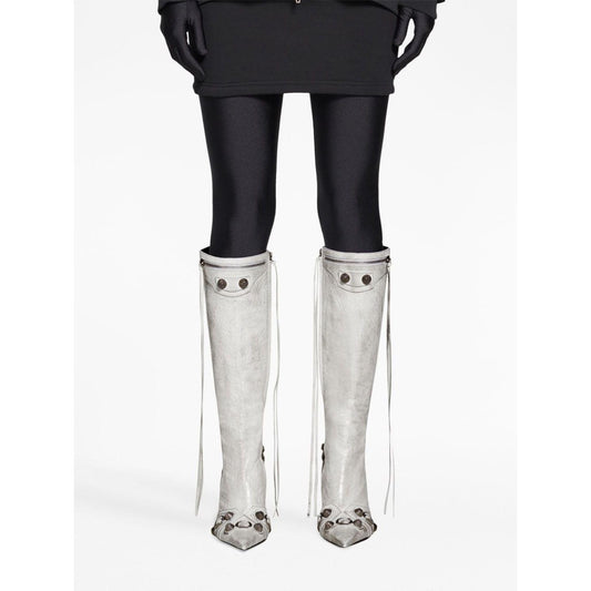 Balenciaga cagole leather boots Boots Balenciaga Dark Slate Gray