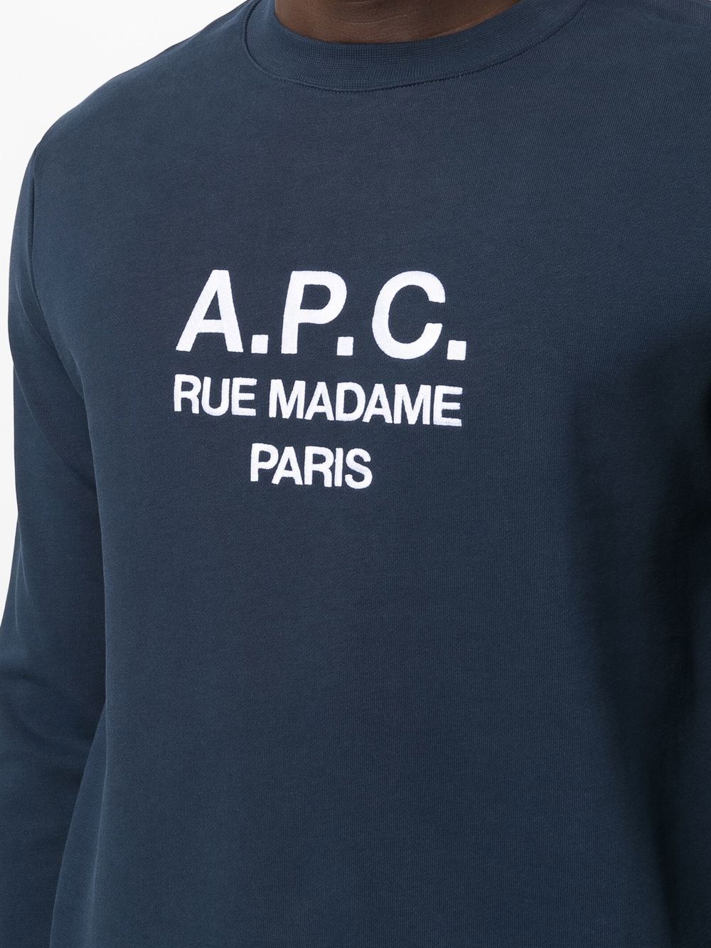 A.P.C. Sweaters Blue Topwear A.P.C.