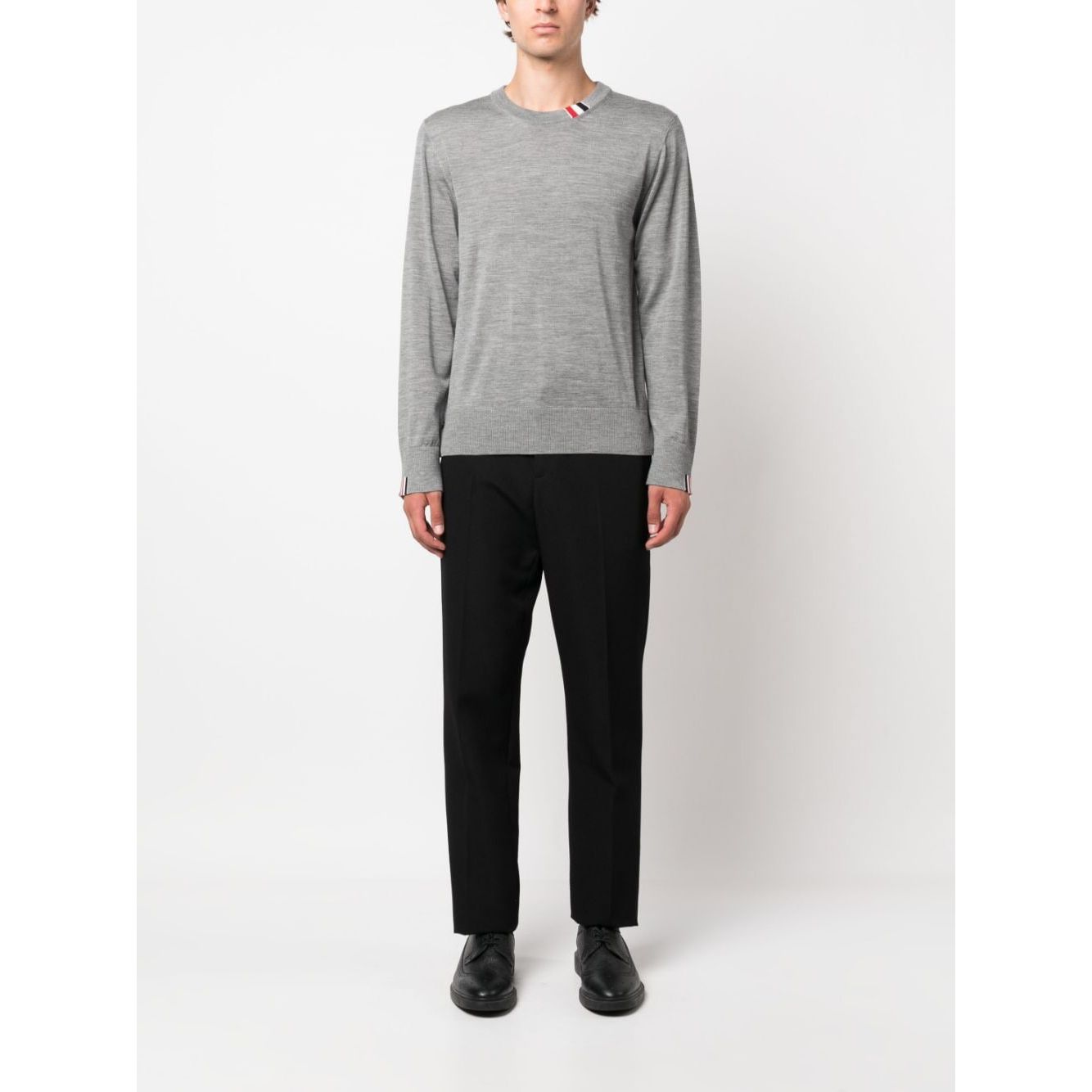 Thom Browne Sweaters Grey Topwear Thom Browne