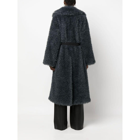 Ermanno Scervino Coats Grey Jackets Ermanno Scervino Lavender