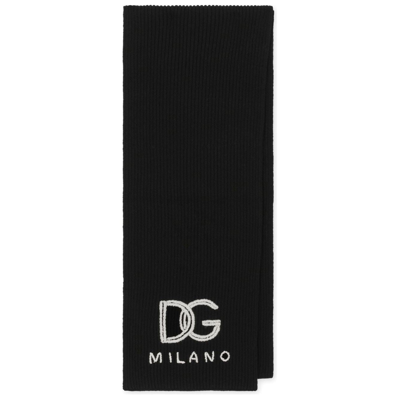 Dolce & Gabbana Scarfs Black Scarves Hats & Gloves Dolce & Gabbana