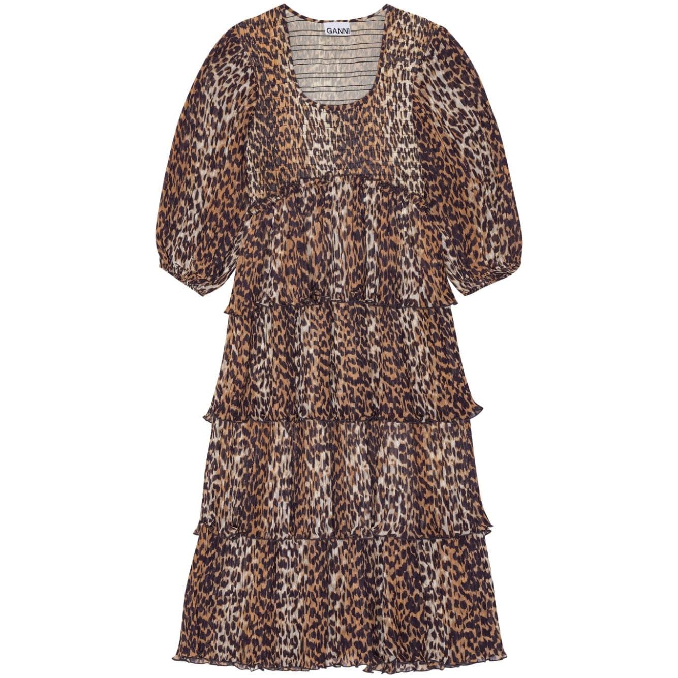 GANNI Dresses Brown Dresses Ganni Dark Slate Gray
