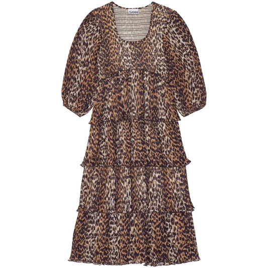 GANNI Dresses Brown Dresses Ganni Dark Slate Gray