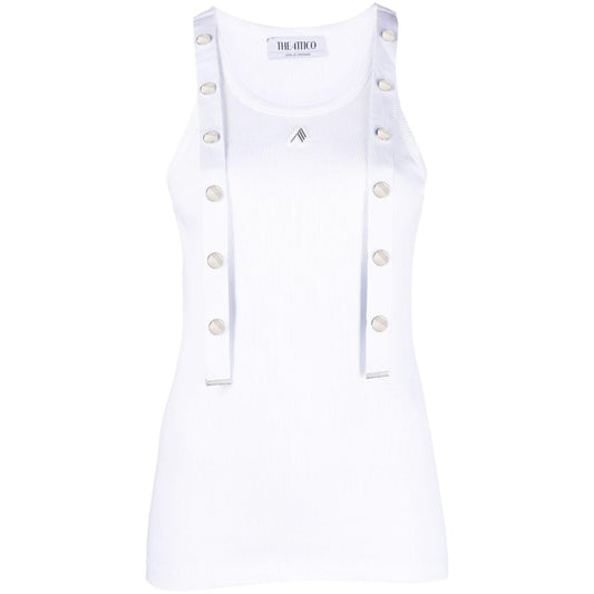 The Attico Top White Topwear The Attico