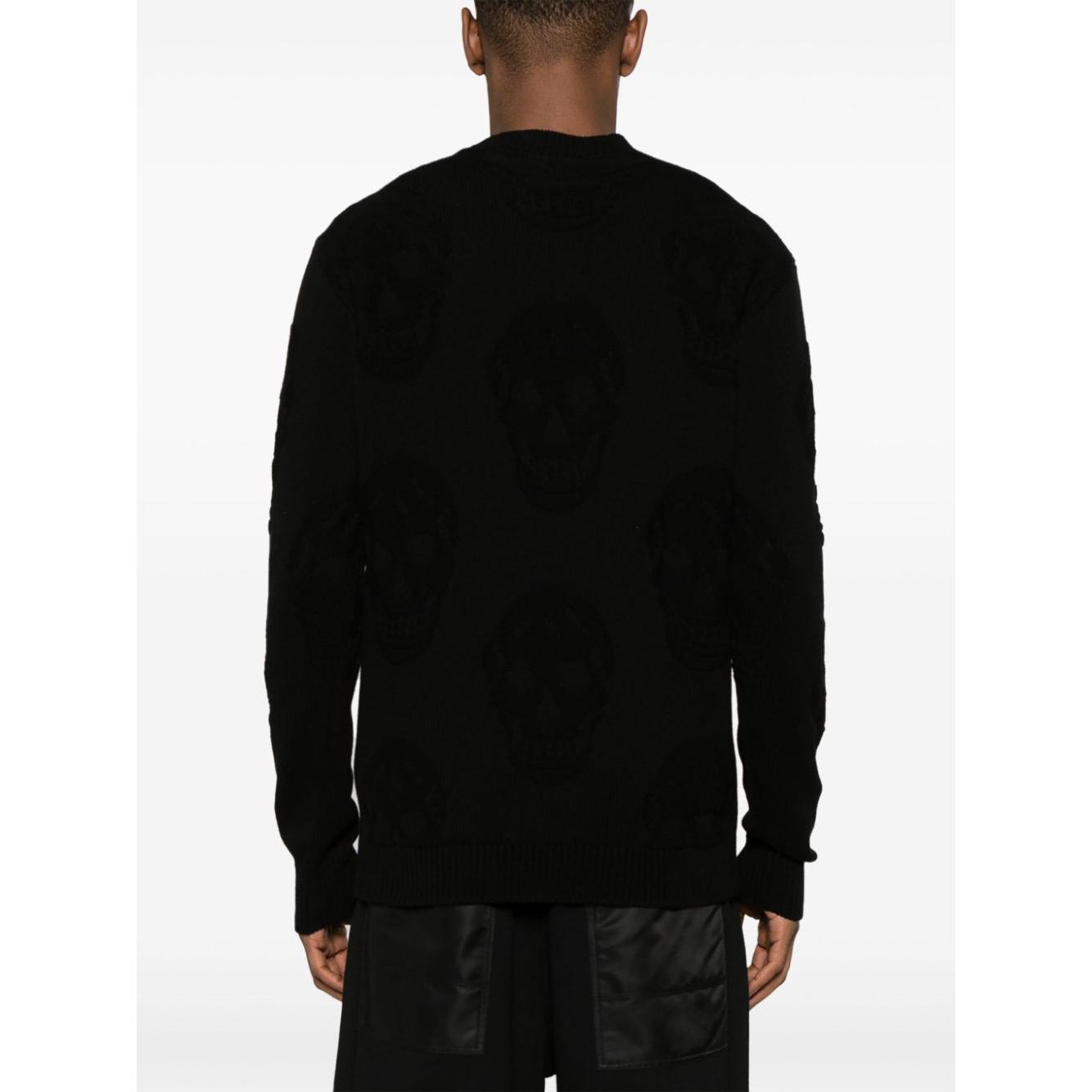 Alexander McQueen Sweaters Black Topwear Alexander Mcqueen